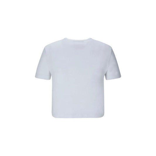 Fendi Weißes Baumwoll-T-Shirt by Fendi