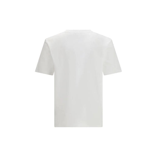 Balmain Weißes Baumwoll-T-Shirt by Balmain