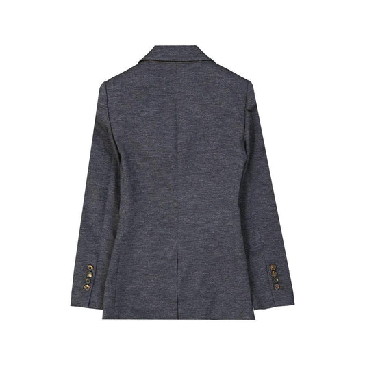Brunello Cucinelli Grauer Wollblazer by Brunello Cucinelli
