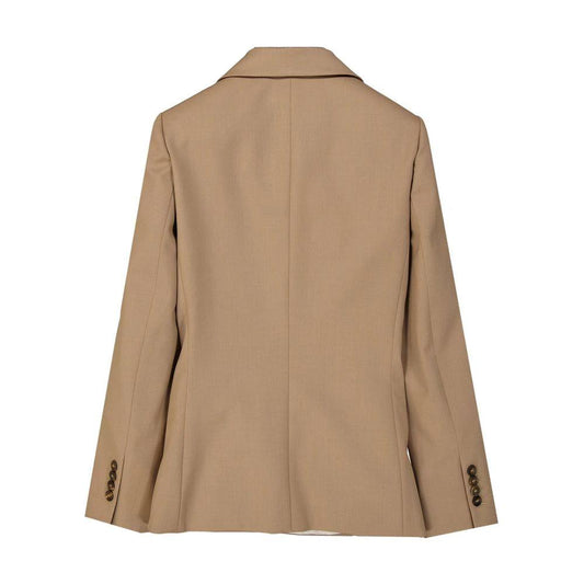 Brunello Cucinelli Brauner Wollmantel by Brunello Cucinelli