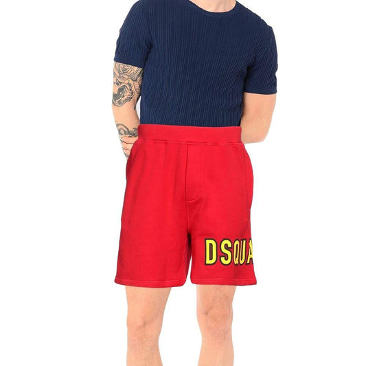Dsquared² Mehrfarbige Baumwollshorts by Dsquared²