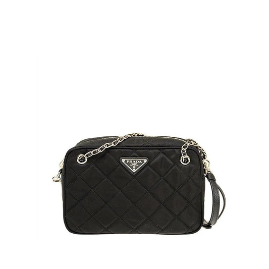 Prada Schwarze Crossbody-Tasche aus Nylon by Prada