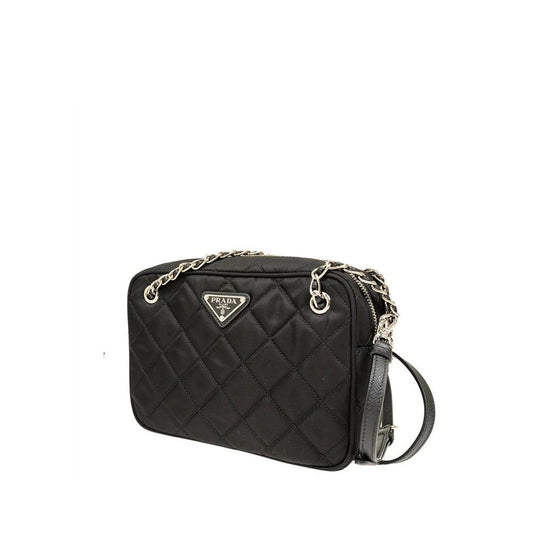 Prada Schwarze Crossbody-Tasche aus Nylon by Prada