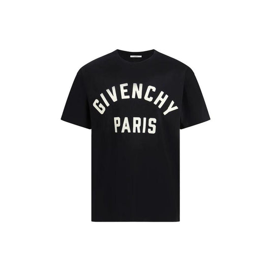 Givenchy Schwarzes Baumwoll-T-Shirt by Givenchy