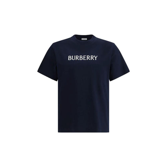 Burberry Blaues Baumwoll-T-Shirt by Burberry