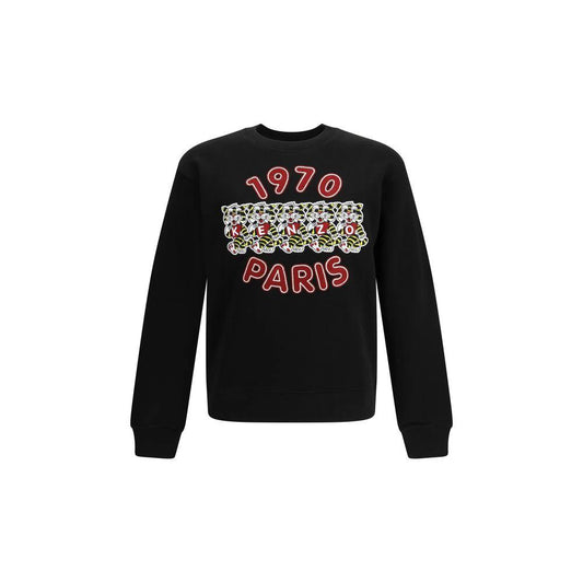 Kenzo Schwarzer Baumwoll-Sweatshirt by Kenzo