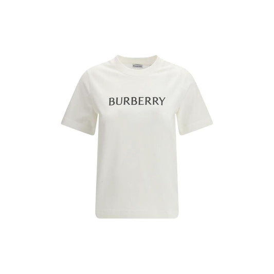 Burberry Weißes Baumwoll-T-Shirt by Burberry