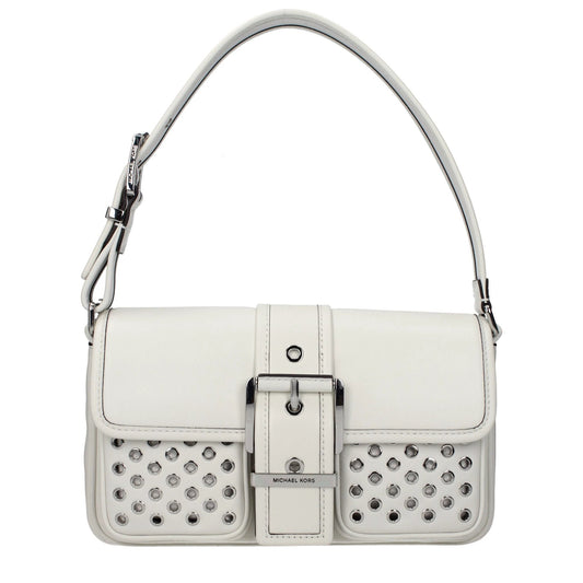 Michael Kors Weiße Leder-Umhängetasche by Michael Kors