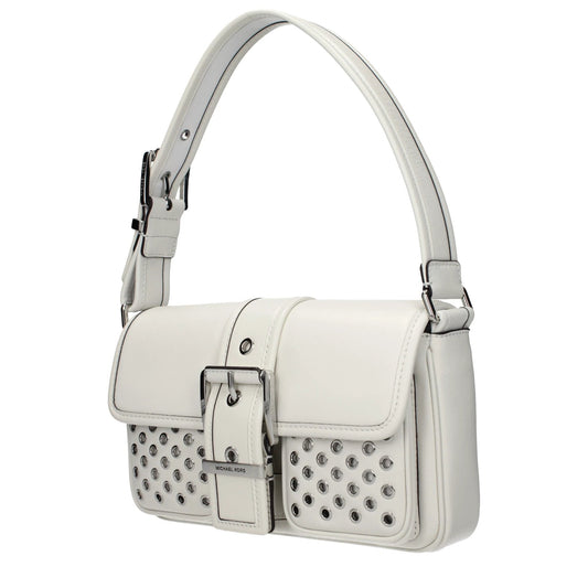 Michael Kors Weiße Leder-Umhängetasche by Michael Kors