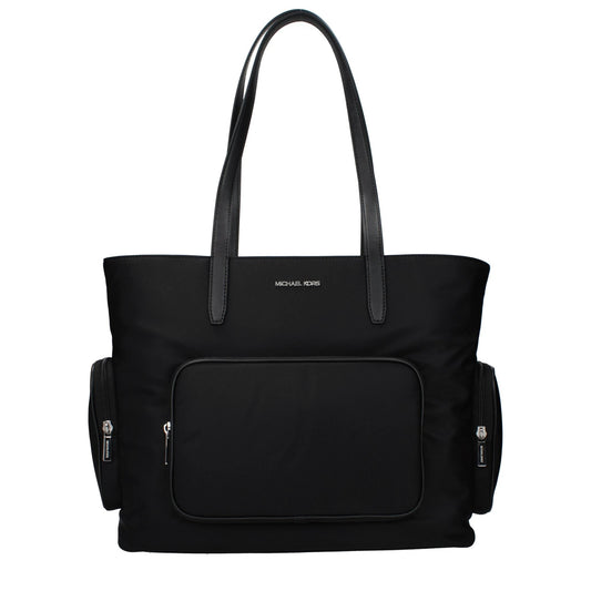 Michael Kors Schwarze Schultertasche aus Stoff by Michael Kors