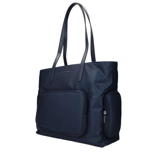 Michael Kors Blaue Umhängetasche aus Stoff by Michael Kors