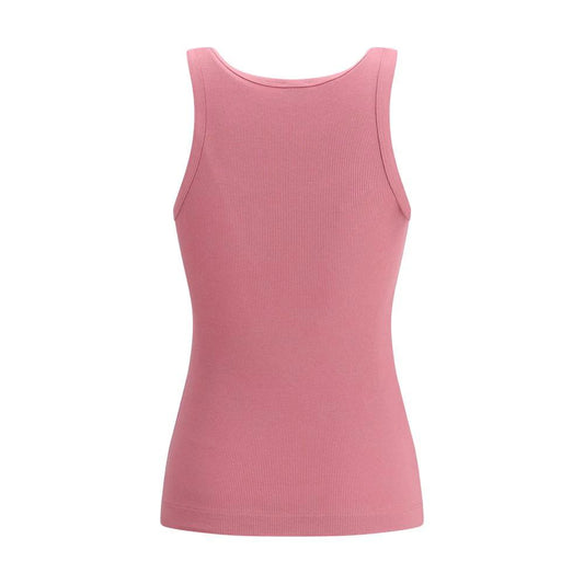 PINKO Ärmelloses T-Shirt aus mehrfarbiger Baumwolle by PINKO