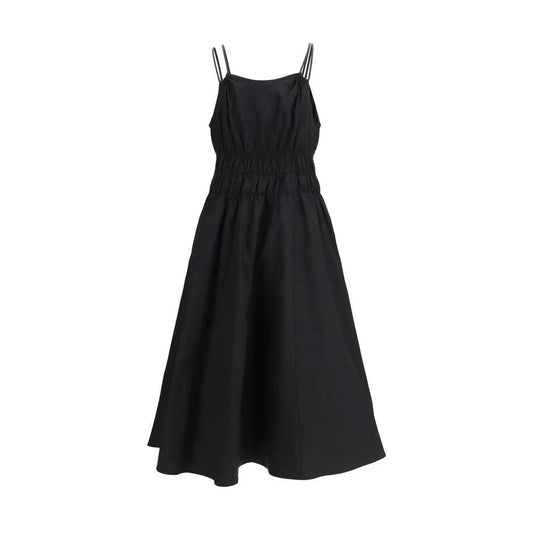 PINKO Schwarzes Baumwoll-Freizeitkleid by PINKO