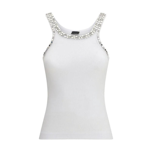 PINKO Weißes Baumwoll-T-Shirt by PINKO