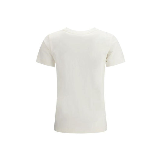 PINKO Weißes Baumwoll-T-Shirt by PINKO