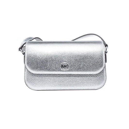 Michael Kors Graue Leder Schultertasche by Michael Kors