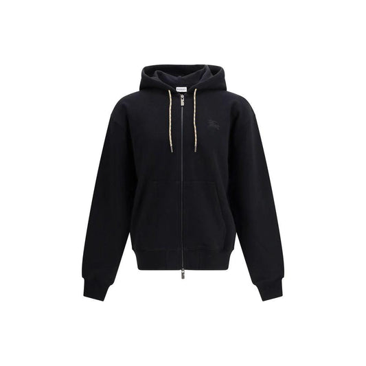 Burberry Schwarzer Baumwoll-Sweatshirt by Burberry