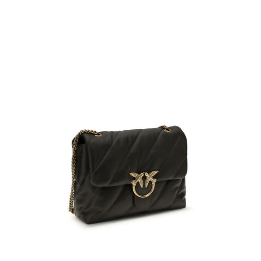 PINKO Bicolor Calf Leather Bos Taurus Schultertasche by PINKO
