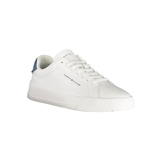 Tommy Hilfiger Weißer Herren-Sneaker aus Polyurethan by Tommy Hilfiger