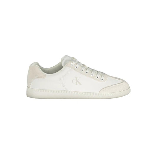 Calvin Klein Weiße Herren-Sneaker aus Polyester by Calvin Klein