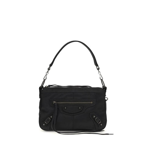 Balenciaga Schwarze Schultertasche aus Polyamid by Balenciaga