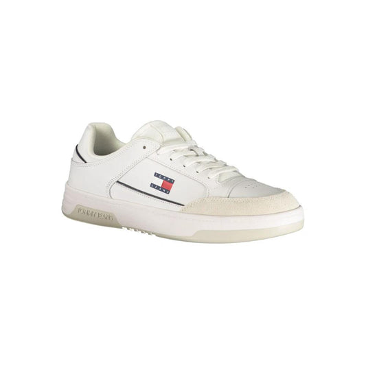 Tommy Hilfiger Weiße Herren-Sneaker aus Polyurethan by Tommy Hilfiger