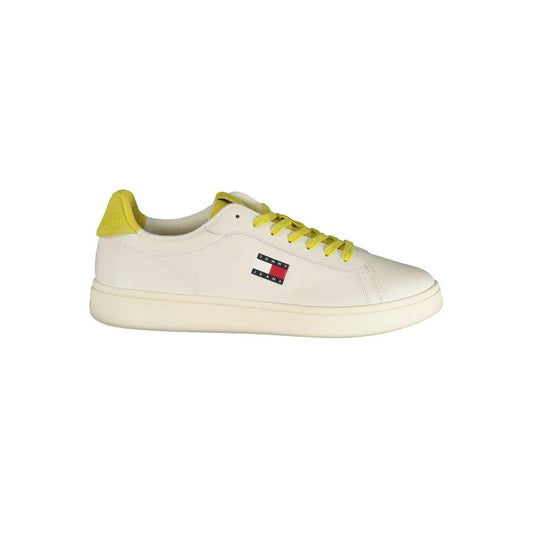Tommy Hilfiger Bianco Herren-Sneaker aus Polyurethan by Tommy Hilfiger