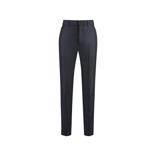 Prada Blaue Mohair-Anzughose by Prada