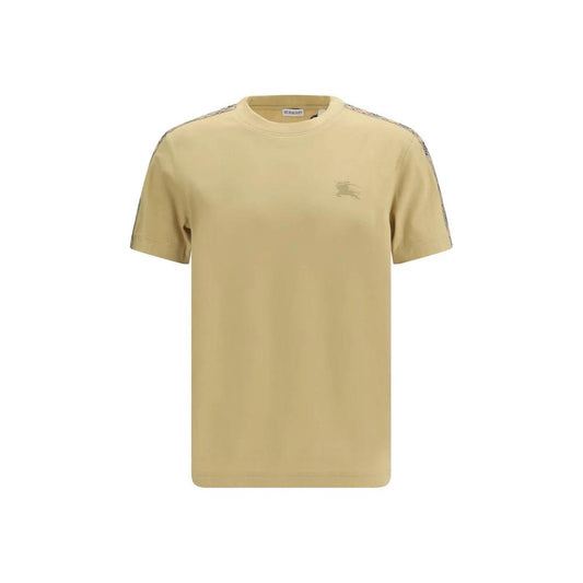 Burberry Beige Cotton T-Shirt by Burberry