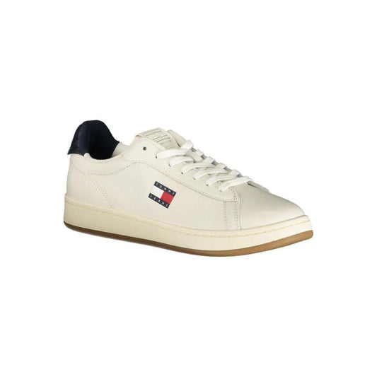 Tommy Hilfiger Bianco Polyurethan-Sneaker für Herren by Tommy Hilfiger