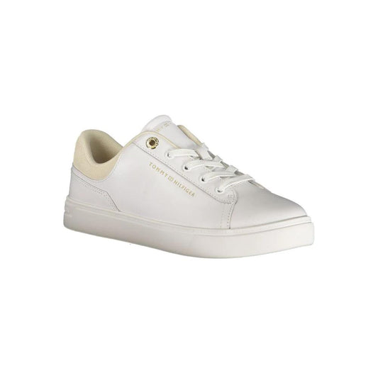 Tommy Hilfiger Bianco Polyurethane Damen-Sneaker by Tommy Hilfiger
