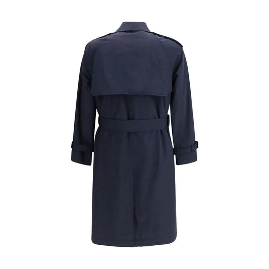 Burberry Blauer Trenchcoat aus Polyester by Burberry