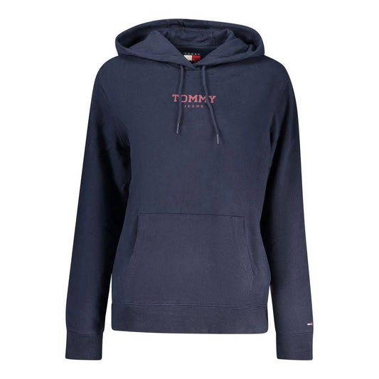 Tommy Hilfiger Blauer Baumwoll-Hoodie für Damen by Tommy Hilfiger