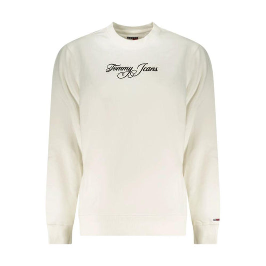 Tommy Hilfiger Weißes Baumwoll-Sweatshirt für Damen by Tommy Hilfiger
