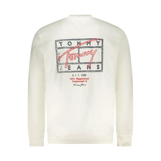 Tommy Hilfiger Weißes Baumwoll-Sweatshirt für Herren by Tommy Hilfiger