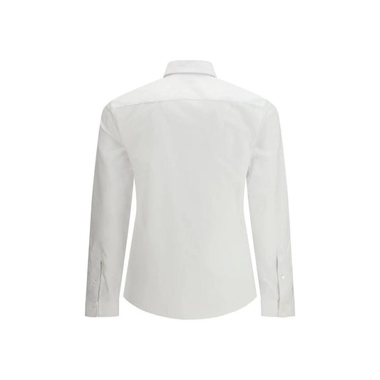 Burberry Weißes Baumwollhemd by Burberry