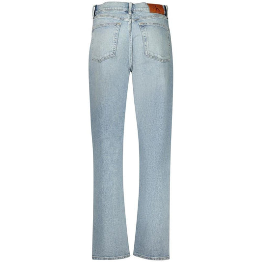 Calvin Klein Azzurro Baumwoll-Jeans für Damen by Calvin Klein