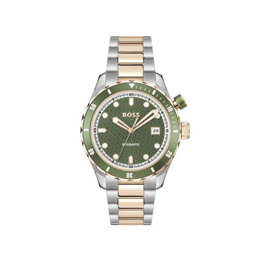 Hugo Boss Graue Edelstahl-Dresswatch by Hugo Boss