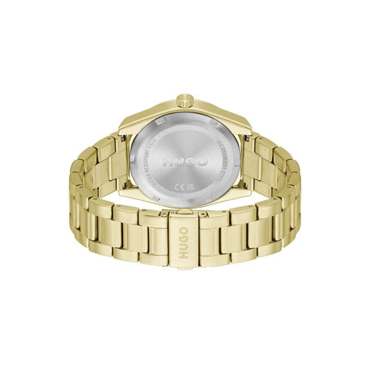 Hugo Boss Goldfarbene Edelstahl-Dresswatch by Hugo Boss