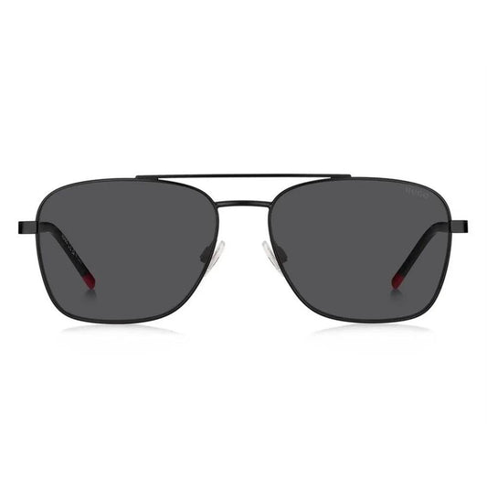 Hugo Boss Schwarze Sonnenbrille aus Metall by Hugo Boss