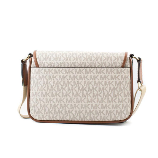 Michael Kors Beige Canvas Umhängetasche by Michael Kors