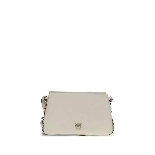 PINKO Weiße Bos Taurus Kalbsleder Schultertasche by PINKO