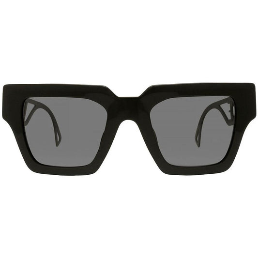 Versace Schwarze Sonnenbrille aus Acetat by Versace
