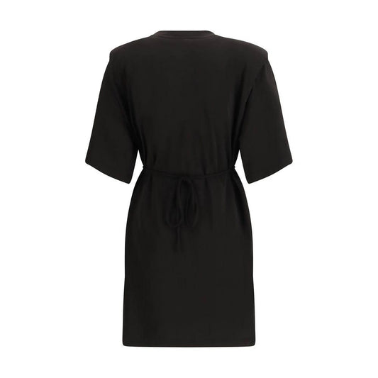 PINKO Schwarzes Freizeitkleid aus Acetat by PINKO