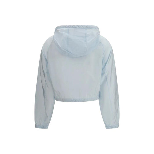 Prada Blaue Shell-Jacke aus recyceltem Polyamid by Prada