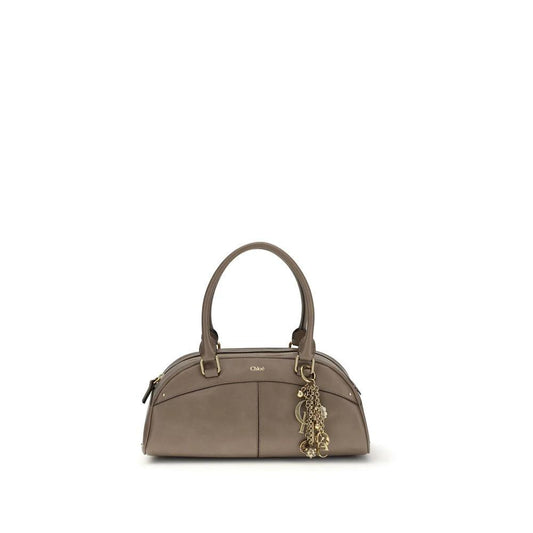 Chloé Graue Kalbsleder Bos Taurus Handtasche by Chloé