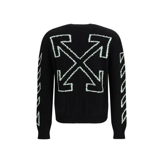 Off-White Schwarzer Baumwoll-Sweatshirt by Off-White