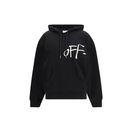 Off-White Schwarzer Baumwoll-Sweatshirt by Off-White