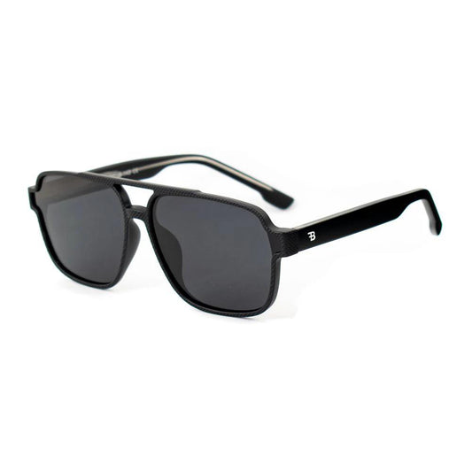 Bobroff Sonnenbrille aus schwarzem Acetat by Bobroff