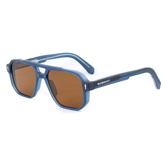 Bobroff Blaue Sonnenbrille aus Acetat by Bobroff